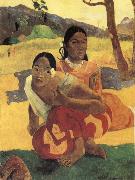 Paul Gauguin When will you marry painting